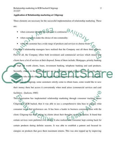 Relationship Marketing Through a Number of Pathways