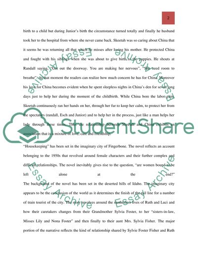 The Novel Salvage the Bones