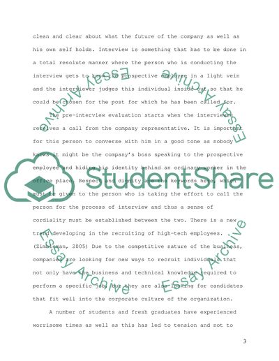 Job Interview Process