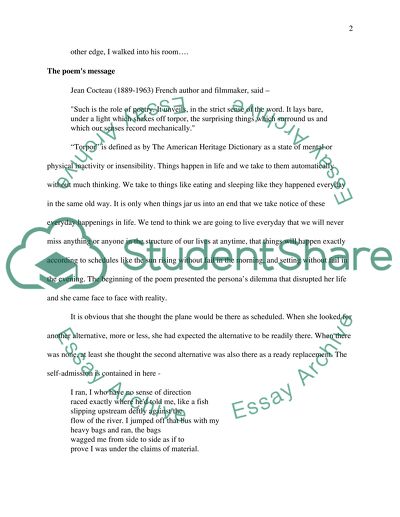 Analysis of The Race by Sharon Olds