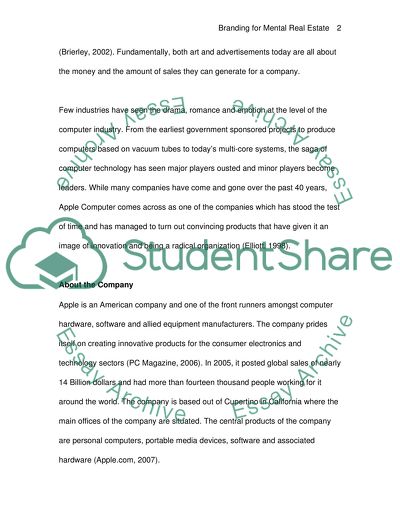 Branding for Mental Real Estate