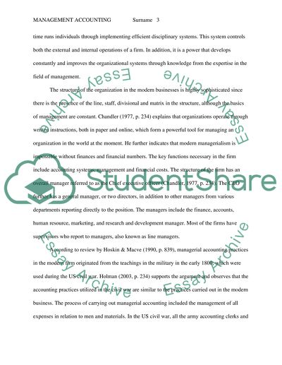 What is Management Accounting