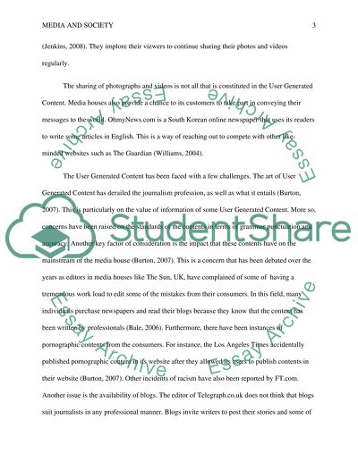 Media and Society Issues