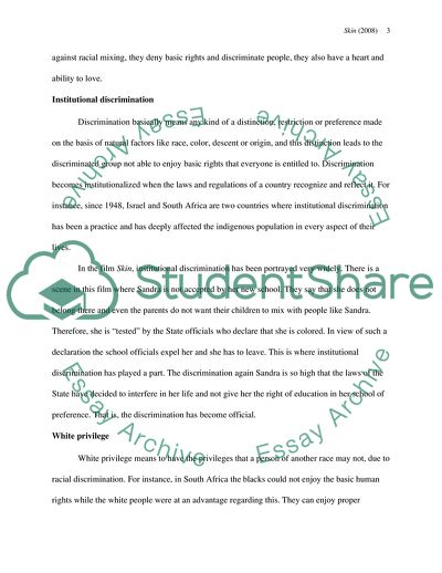 Skin: About the Film and Issues Covered in It