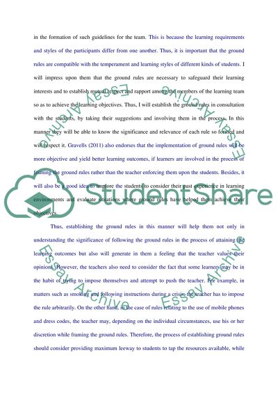 Setting Expectations and Supporting Learning