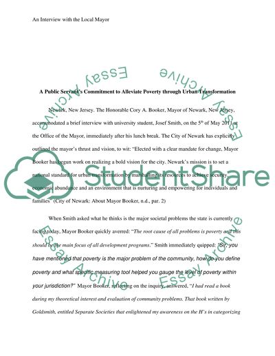 Alleviating Poverty through Urban Transformation