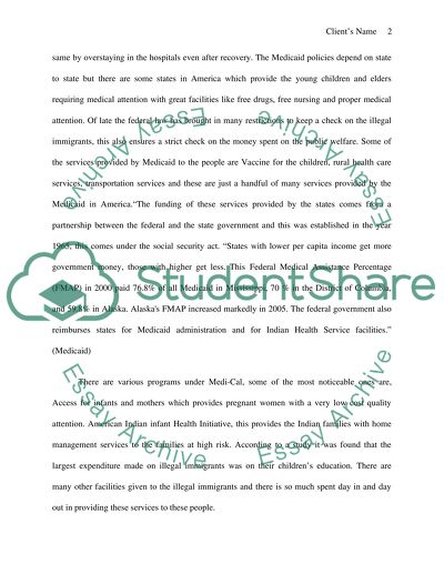 Immigration and Health Care in USA