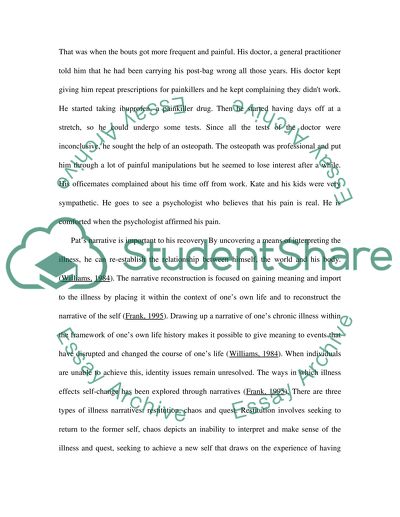 Experience of Illness and Disability