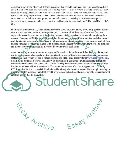 The Training Company CERT