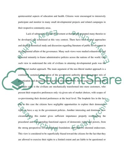 Citizen Engagement in development research