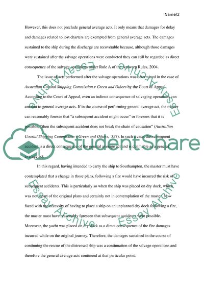 General Average Acts