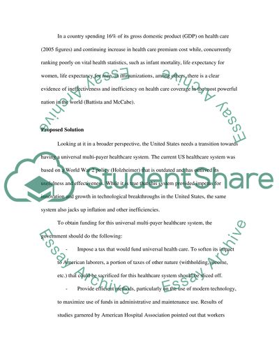 The American Healthcare System