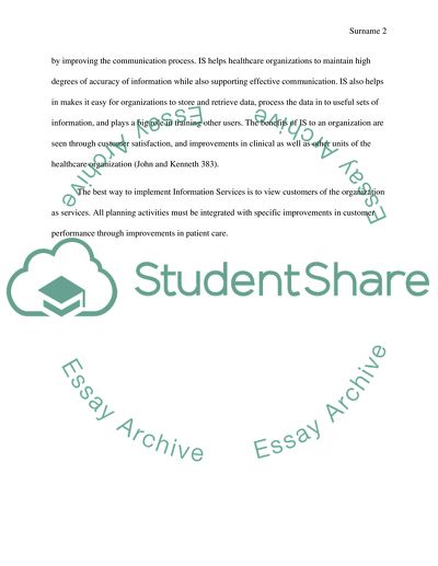 Companys Need for Correct Information Support