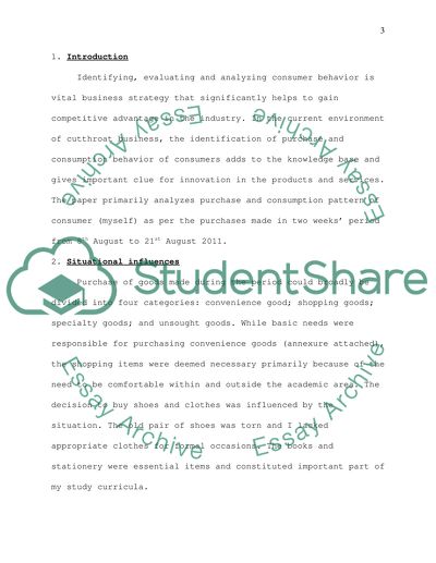 Analyzing Purchase and Consumption Patterns