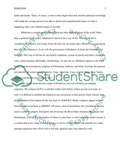 Hinduism and Christianity: An Experience and a Comparison