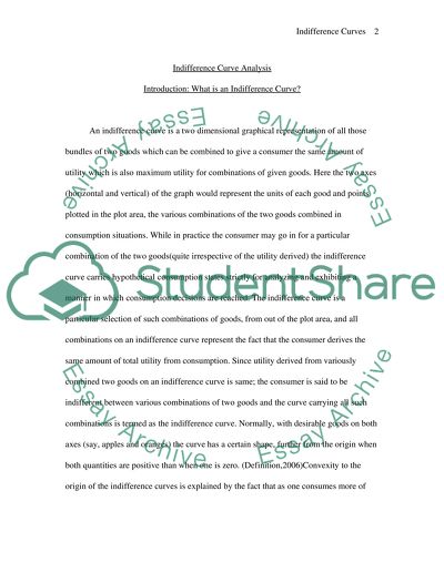 attitude of indifference essay