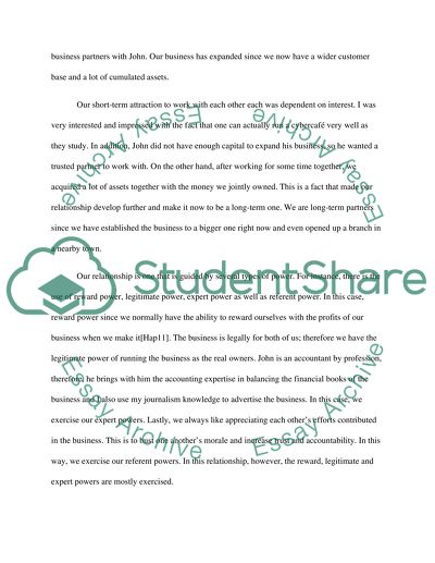 Managing People Relationships