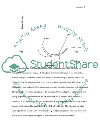 Companies in a Monopolistic Competitive Market