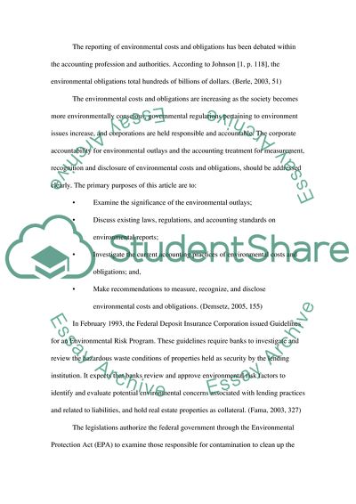 Corporate Accountability and Governance