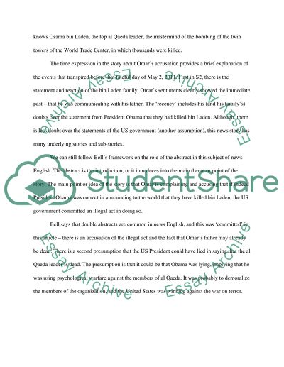 The Well-Publicized Story of the Execution of the Top Al Qaeda Leader Osama Bin Laden