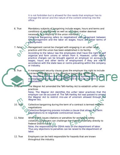 Human Resource Law Application