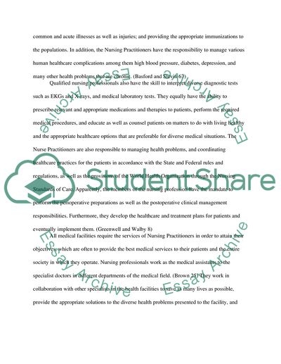 Professional Nursing Concepts