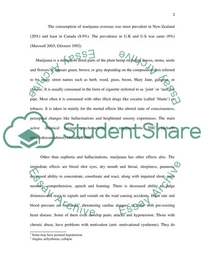 Managing a Client With Habitual Marijuana Problem