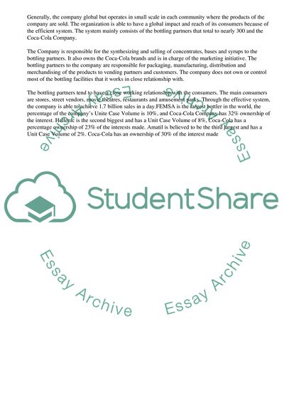 Managing Business Process- Coca Cola