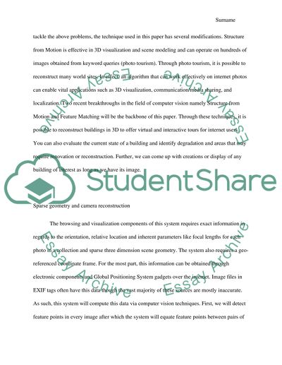 3D Modeling for Reconstructing Buildings from an Internet Photo Perspectives