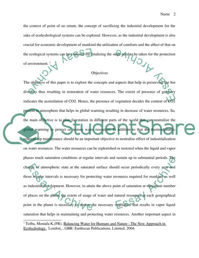 Understanding ecohydrological processes for sustainable floodplain management