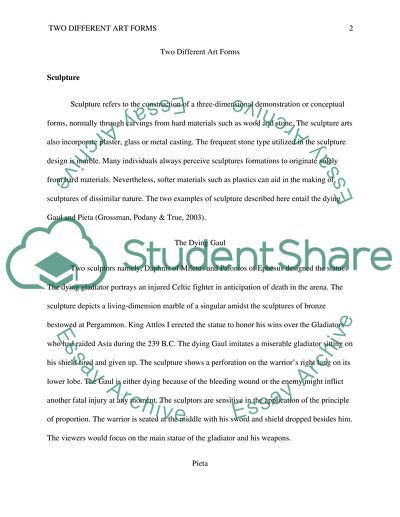 Two Different Art Forms