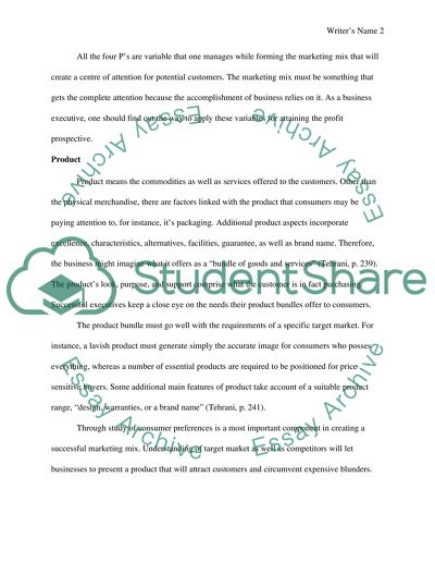 Marketing Mix and Tools: Product, Price, Place, and Promotion