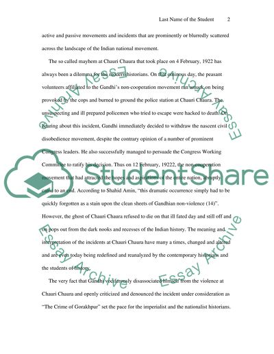 Mayhem at Chauri Chaura