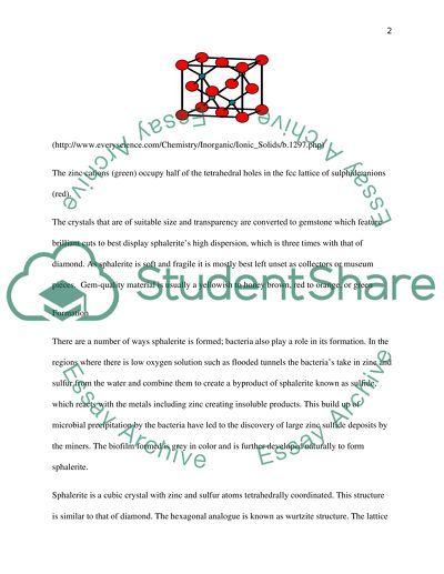Locations, Mining, and Formation of Sphalerite