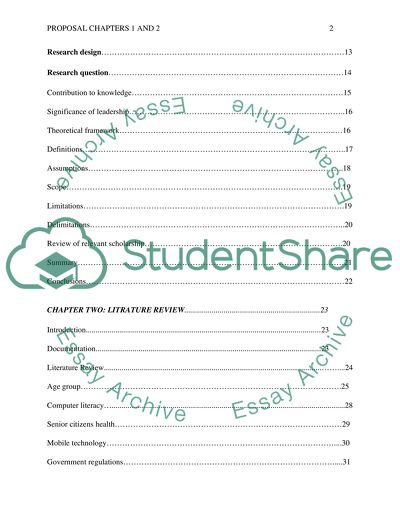 Feedback and changes