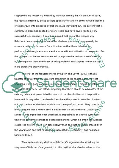 The Myth of Shareholder Value