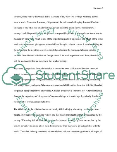 The Activity of Social Work