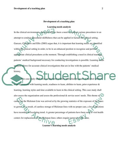 Caring for Hickman line