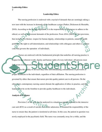 The Issue of Provision of Proper Health Care in the Health Facility