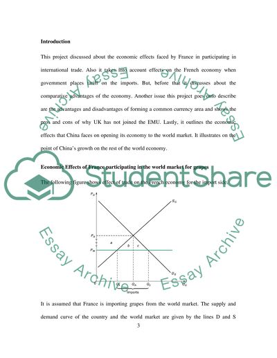 International trade and payments