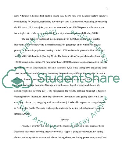 Wealth And Income Inequality In Uk