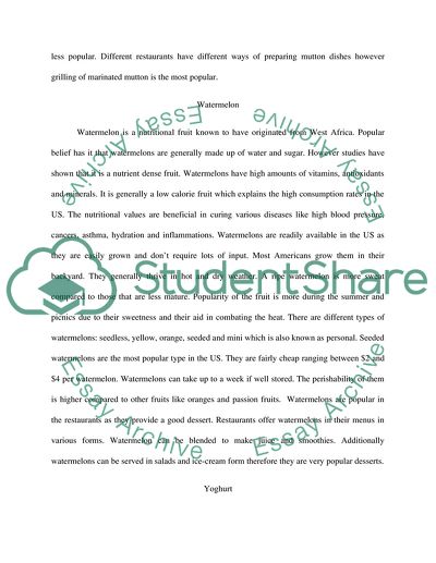 The Process of Product Analysis