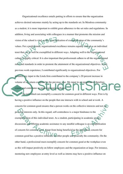 The Mendoza community