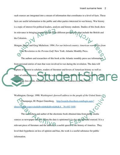 The American Revolution - War for Independence