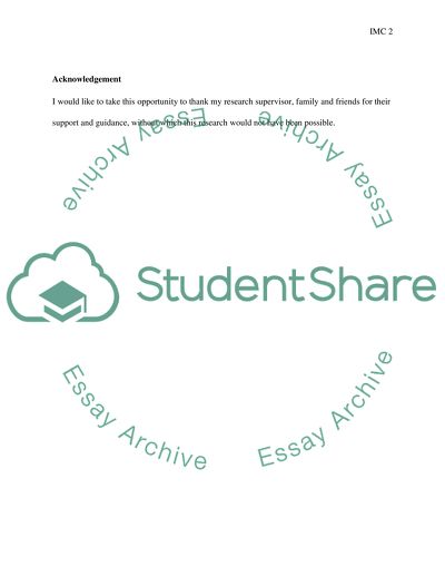 The Planning and Implementation of Integrated Marketing Communication