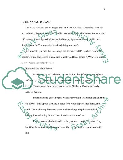 The History and Journey of the Navajo Indian Tribe