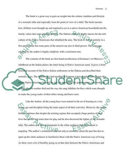 Indian Boyhood by Charles A. Eastman