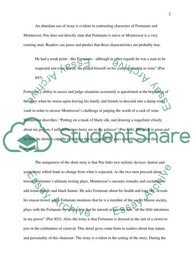 The Cask of Amontillado