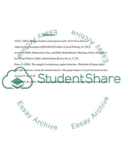 LOVE Individual privacy vs. national security