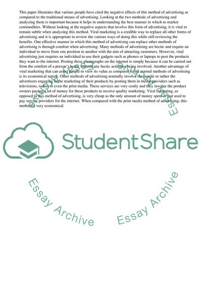 Can Viral Marketing Replace All Other Forms Of Advertising